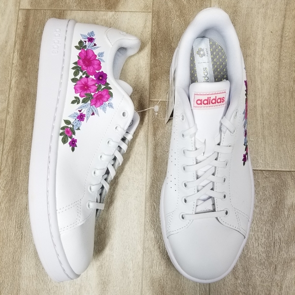 adidas advantage floral